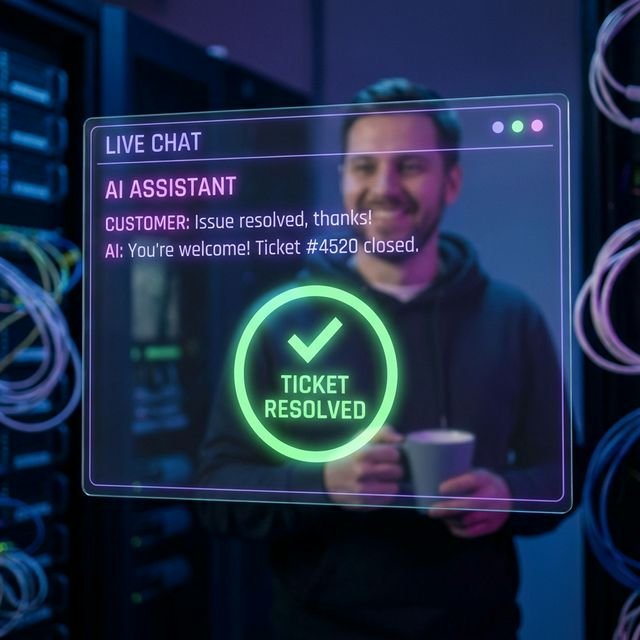 AI Support Agent Interface